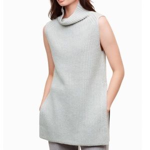 WILFRED KNIT SLEEVELESS SWEATER